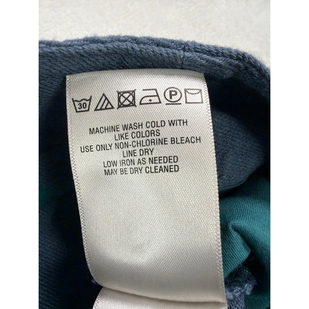Anthropologie Wedgewood Blue Pants Women 14 Wide Leg Coastal Elegant NWT $120 - Picture 15 of 16